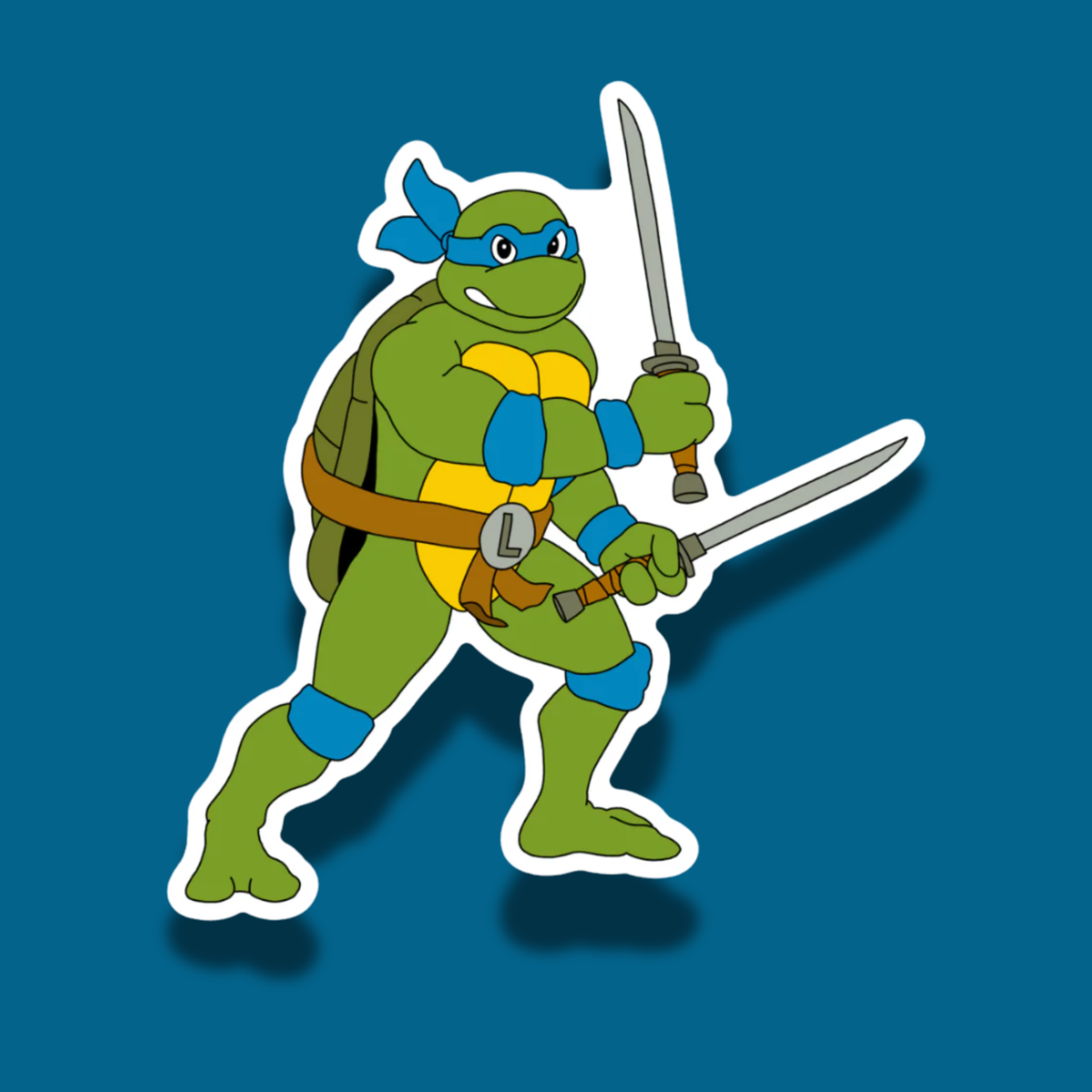 Leo TMNT | Vinyl Sticker