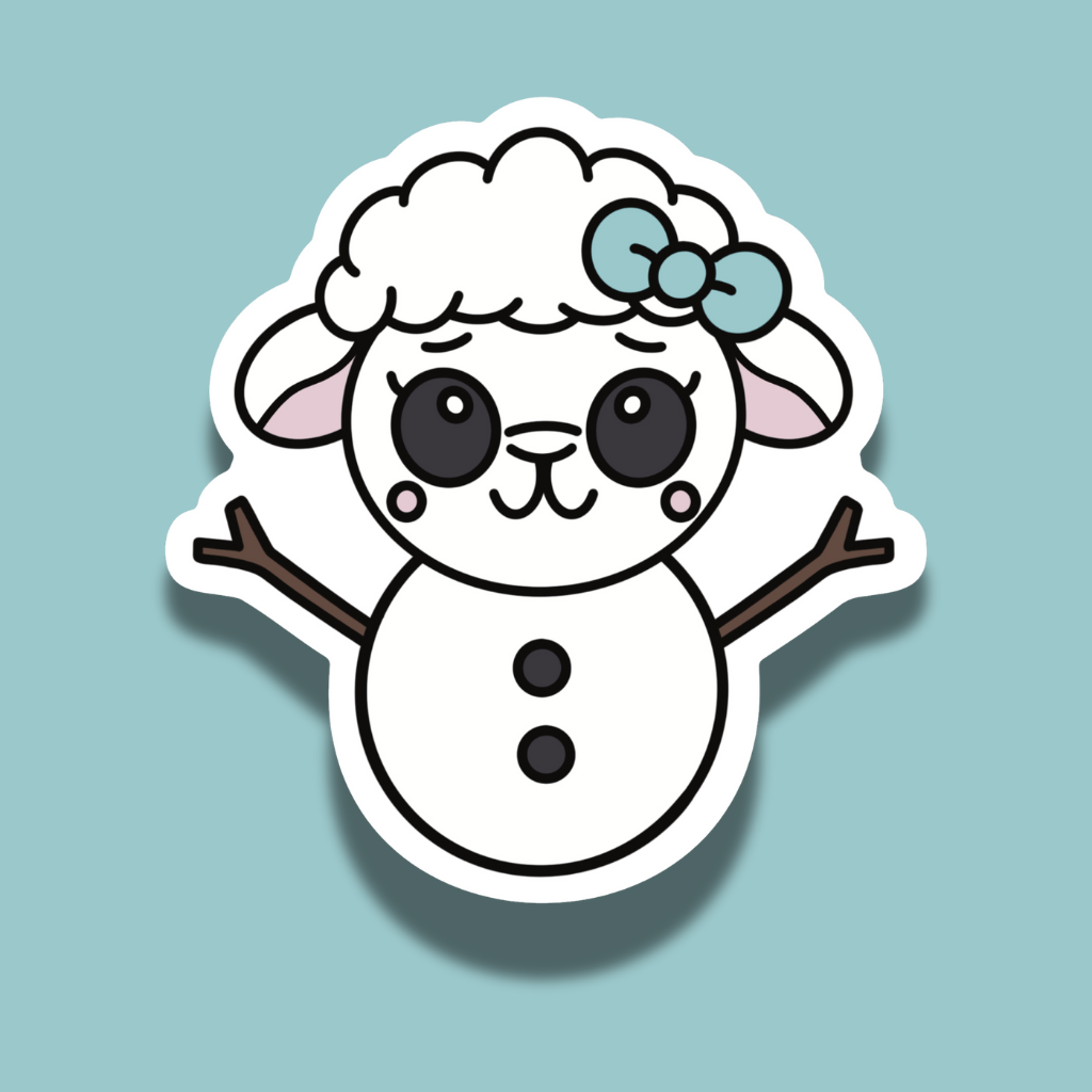 Nimbi Snowman | Vinyl Sticker