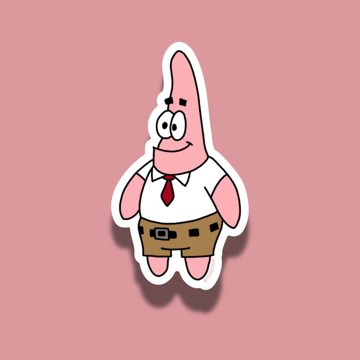 PatBob StarPants | Vinyl Sticker