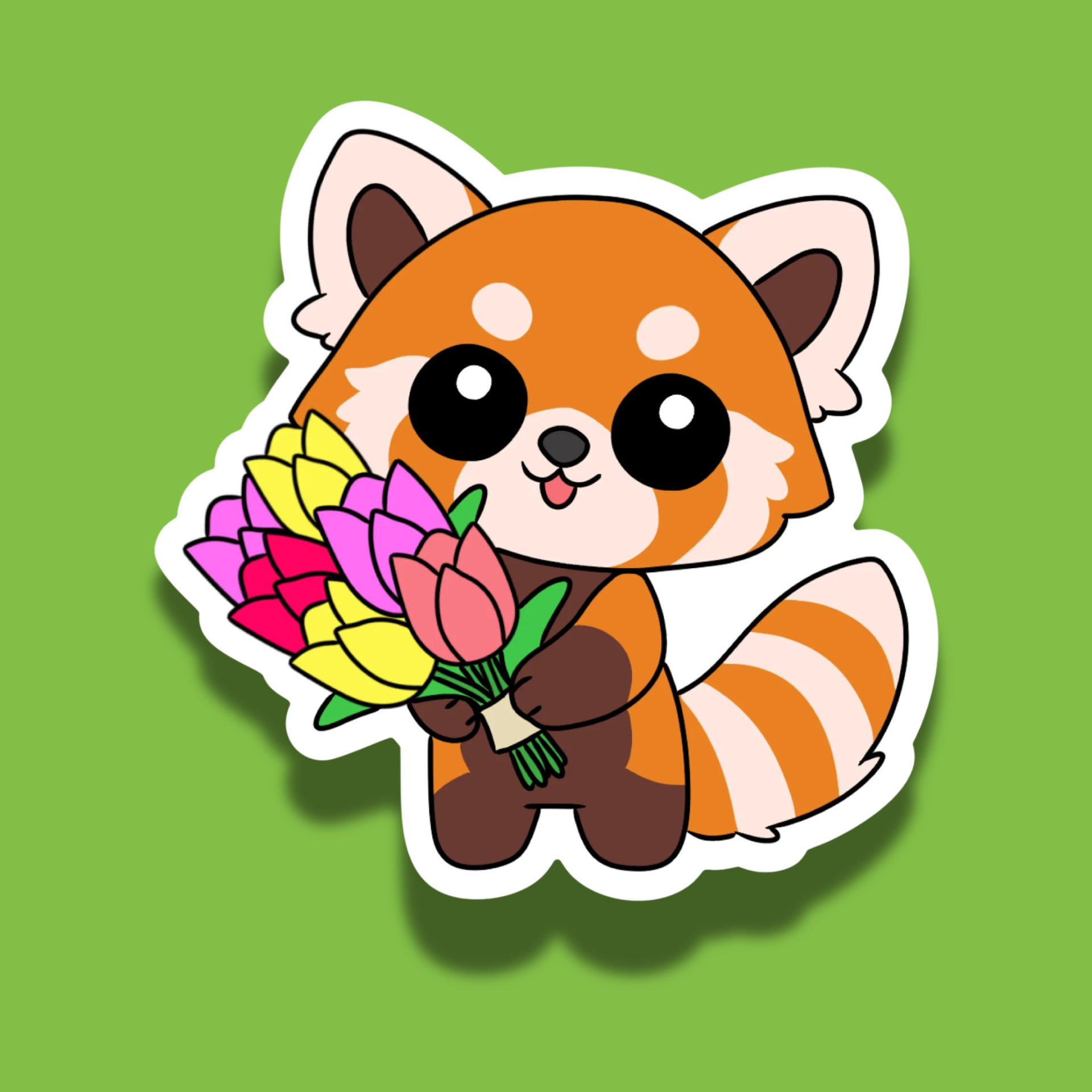 Paul the Red Panda | Vinyl Sticker