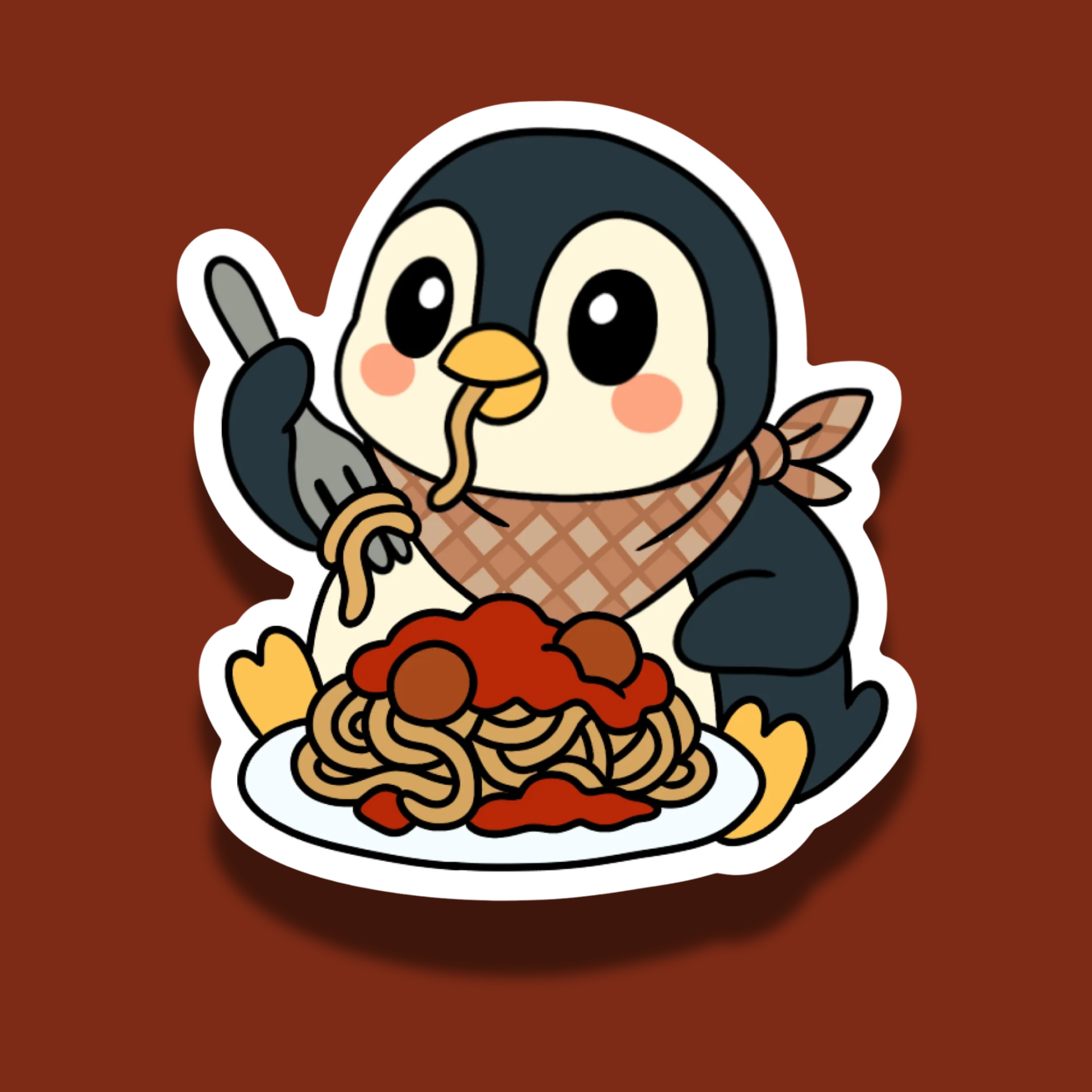 Pinguini the Penguin | Vinyl Sticker