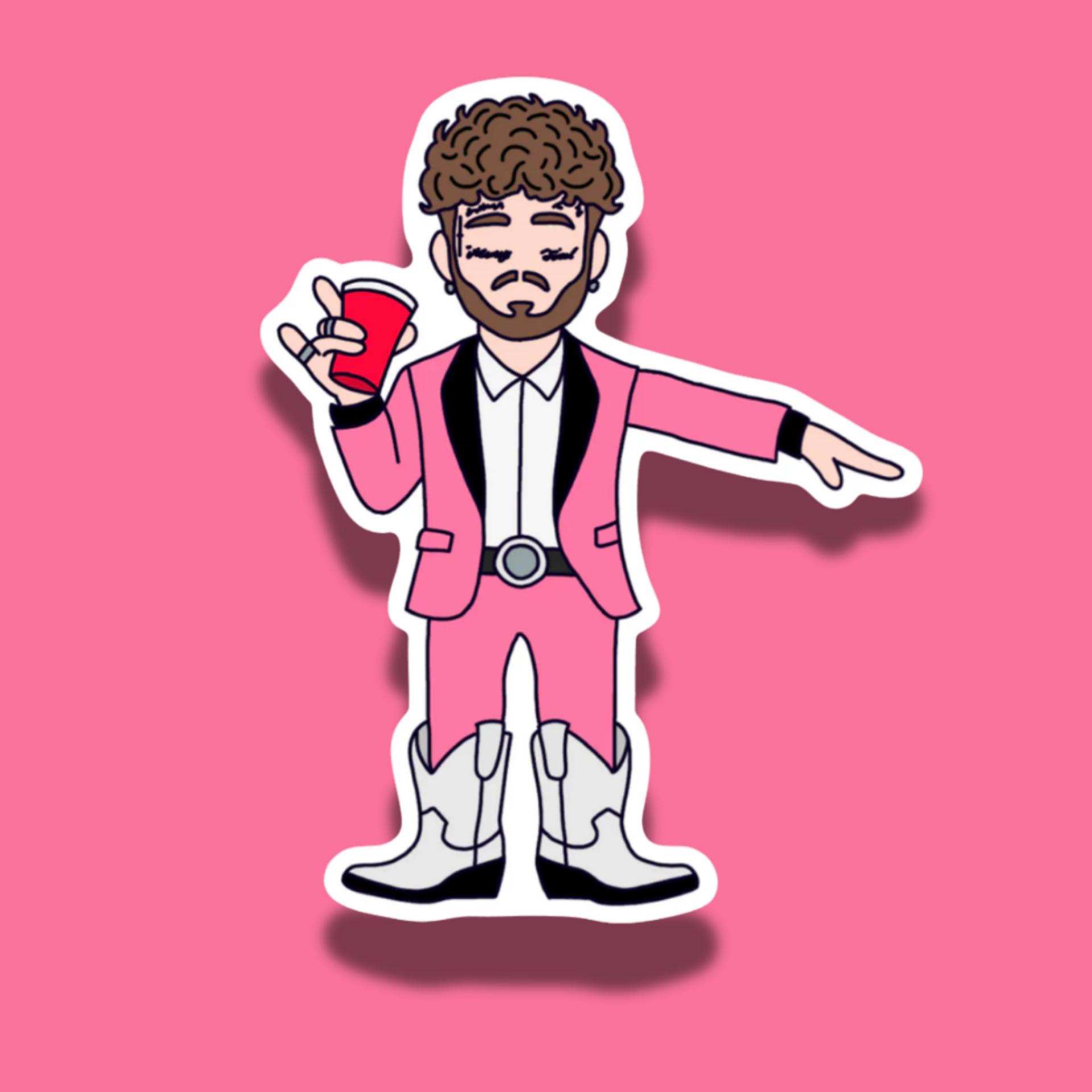 Post Malone | Vinyl Sticker