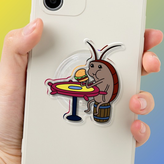 Roach with Krabby Patty | Phone Grip