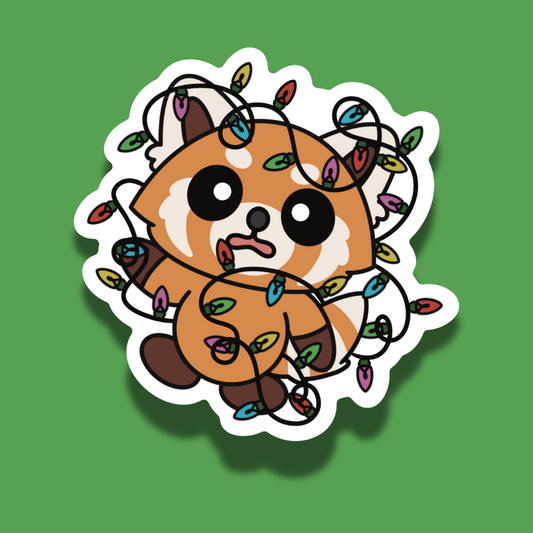 Rusty String Lights | Vinyl Sticker