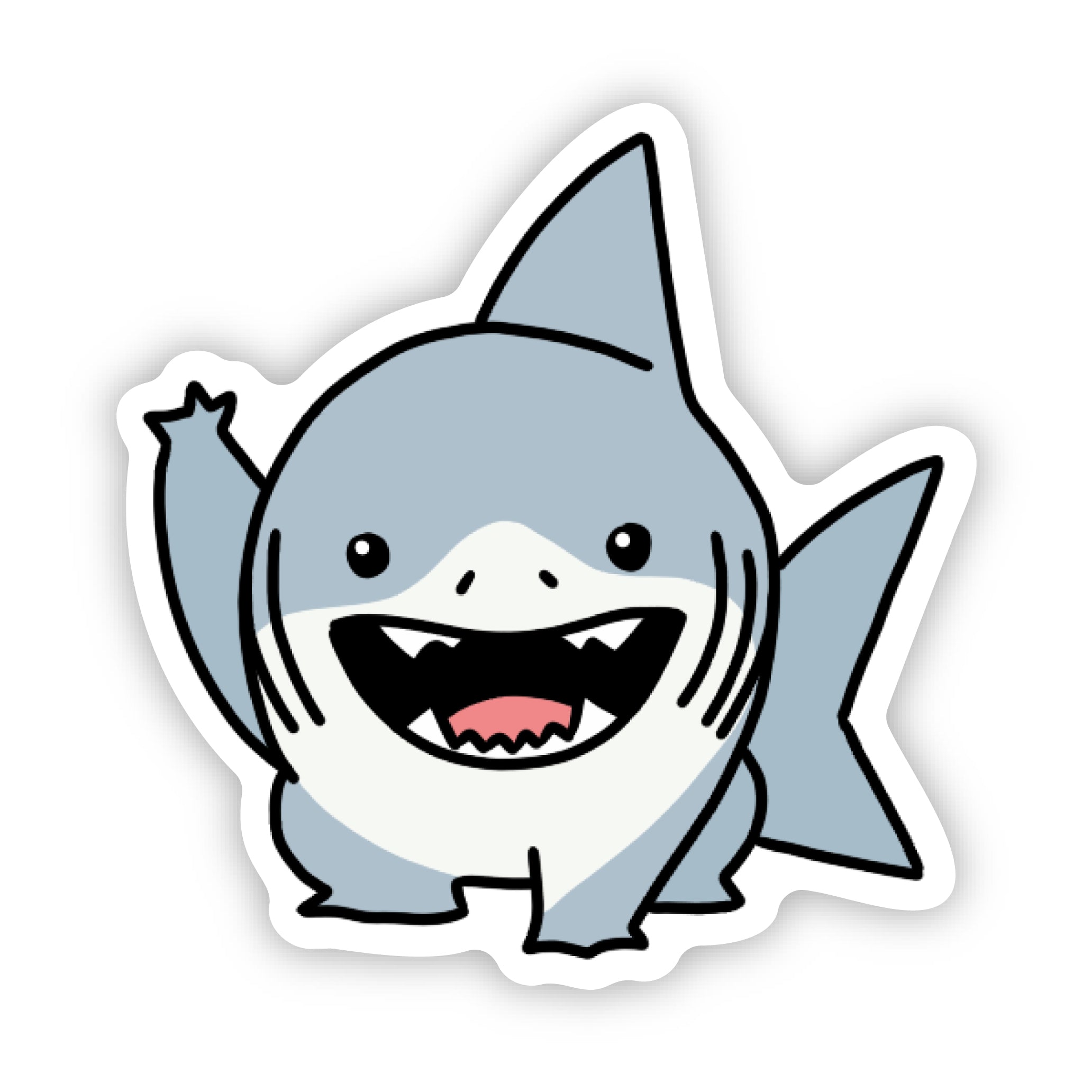Jeff the Land Shark Sticker
