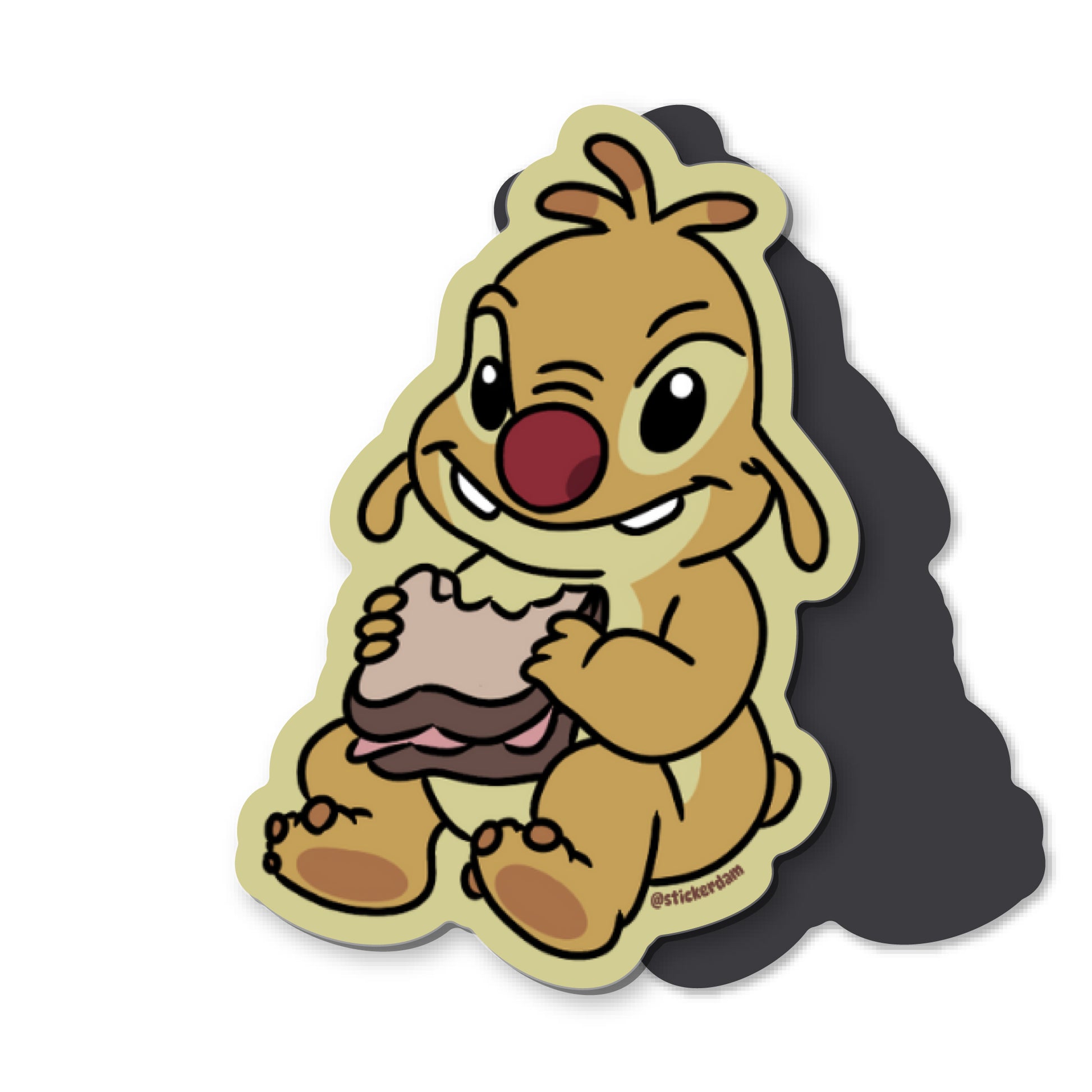 Reuben Vinyl Fridge Magnet