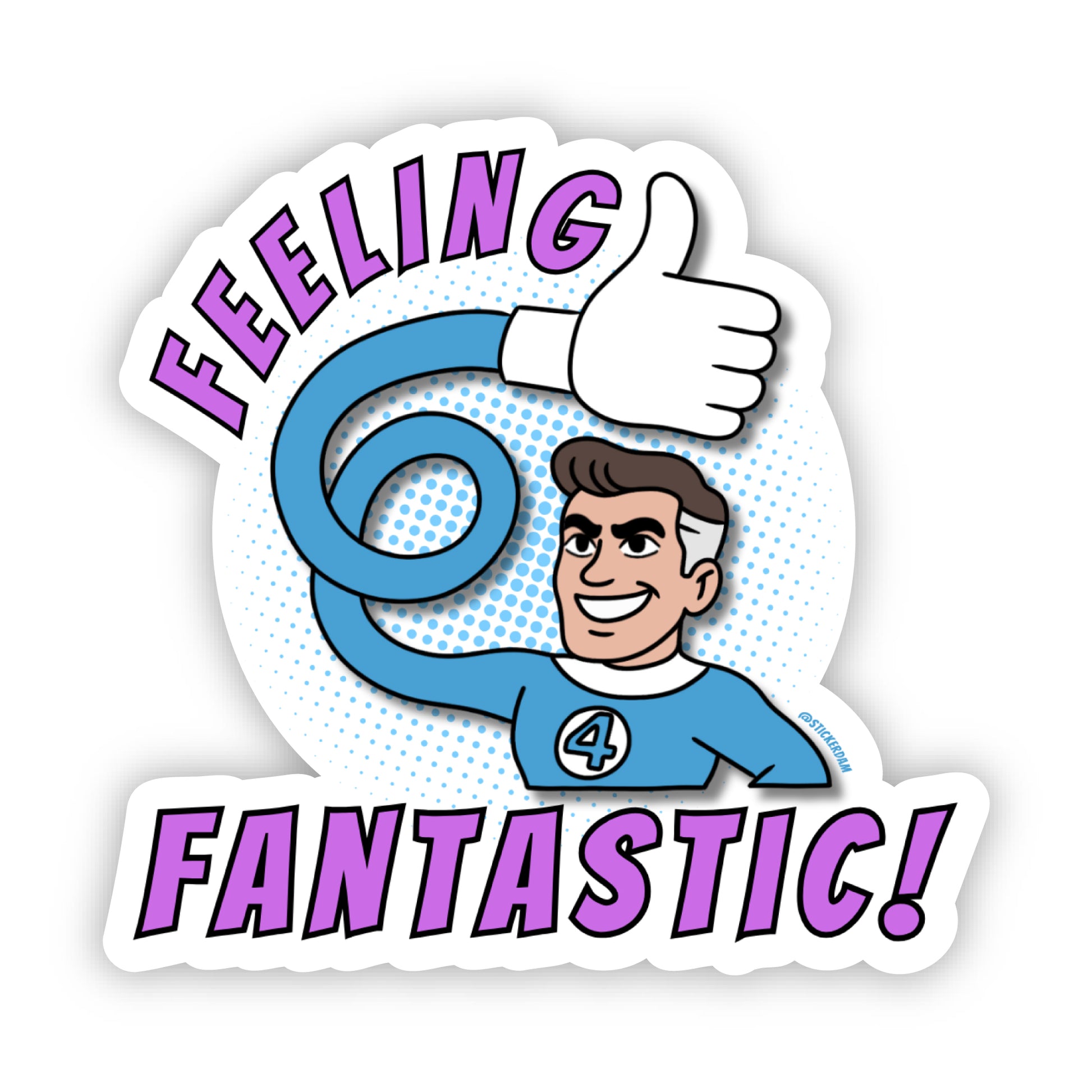 Feeling Fantastic Sticker