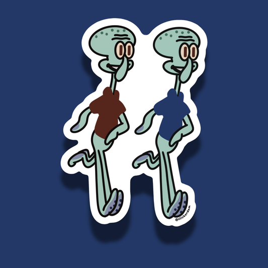 Squidward Friend | Vinyl Sticker