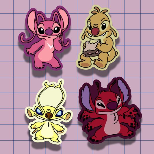 The Experiments | Vinyl Stickers