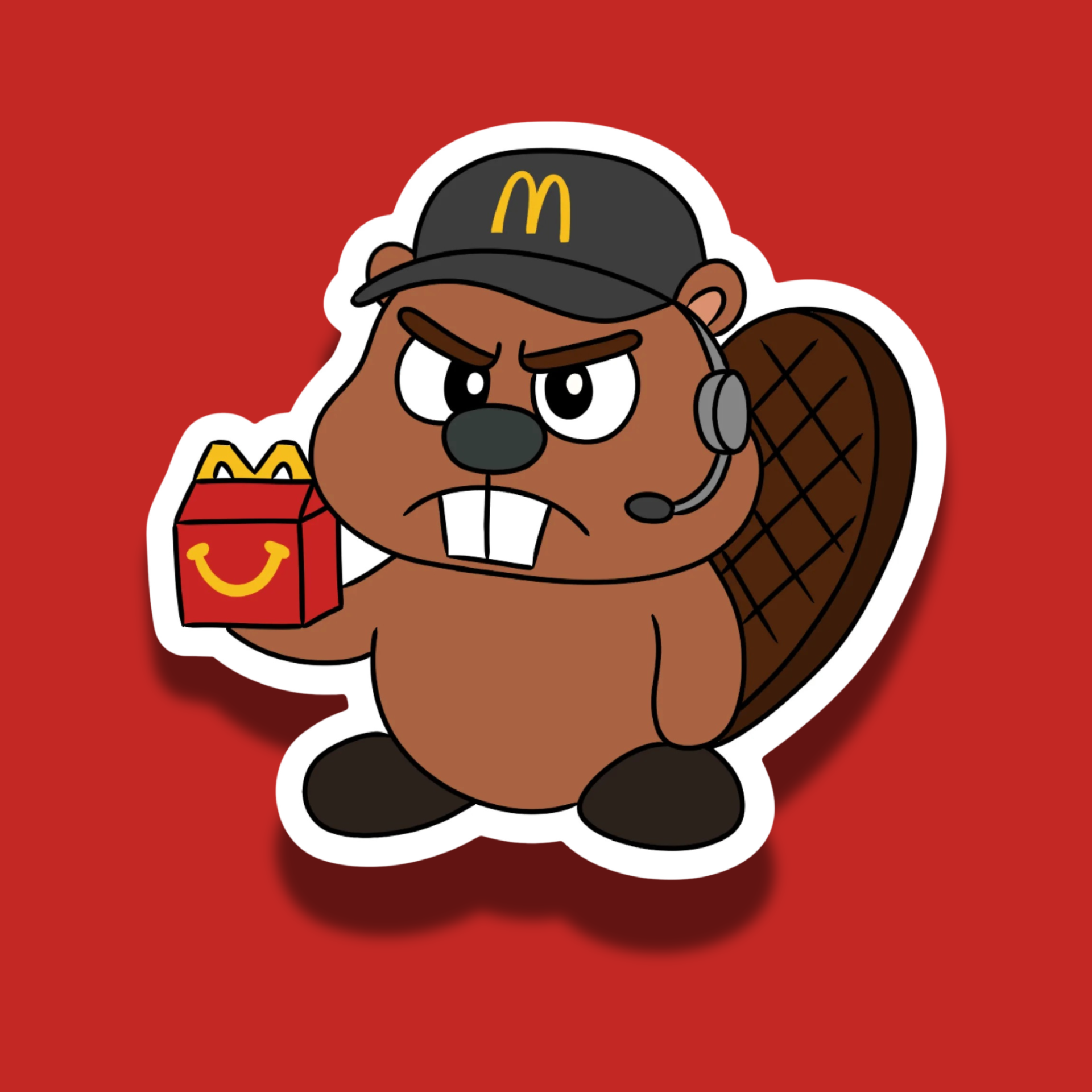 Unhappy Meal | Vinyl Sticker