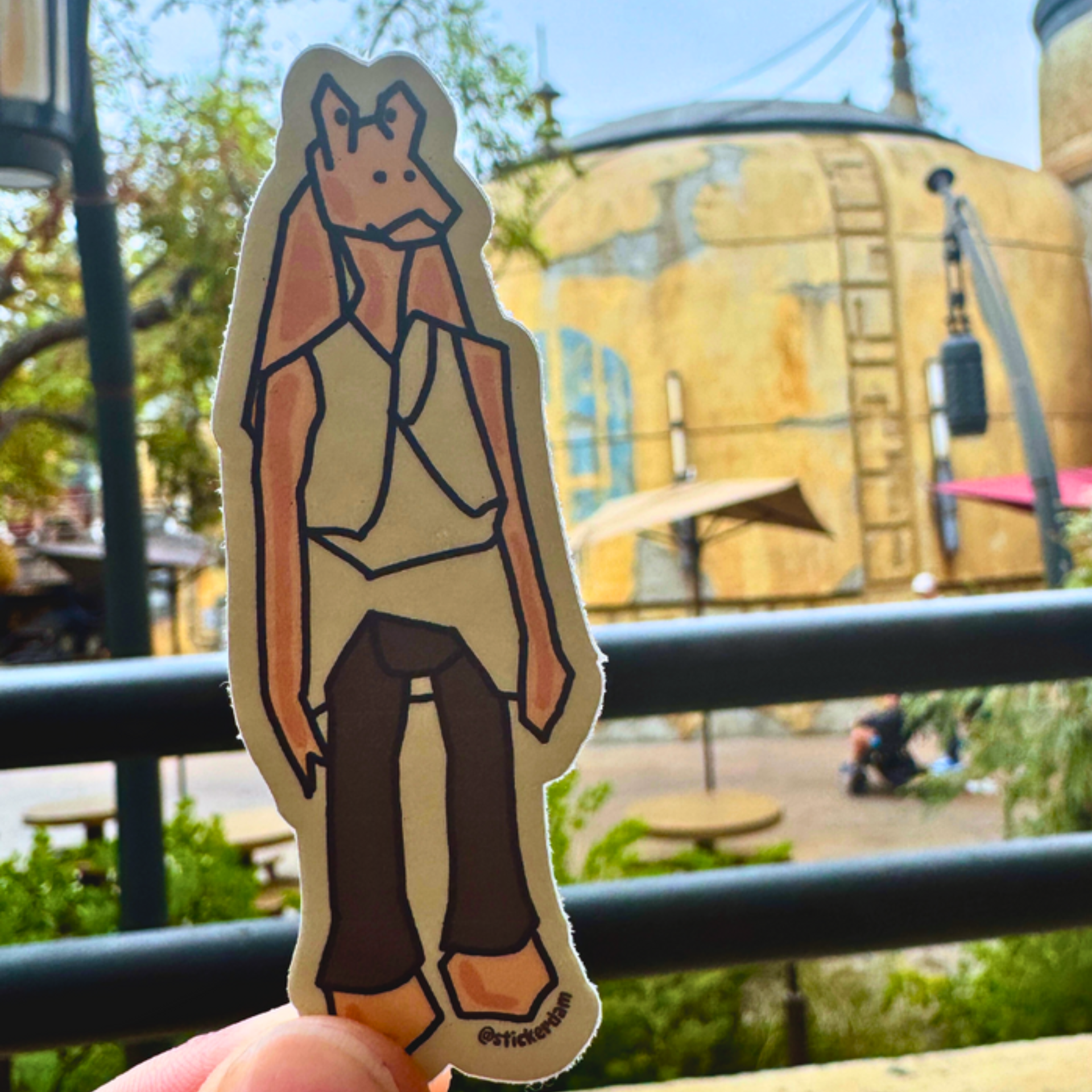 Jar Jar Binks Sticker