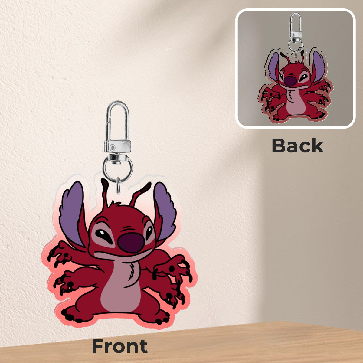 Leroy Acrylic Keychain