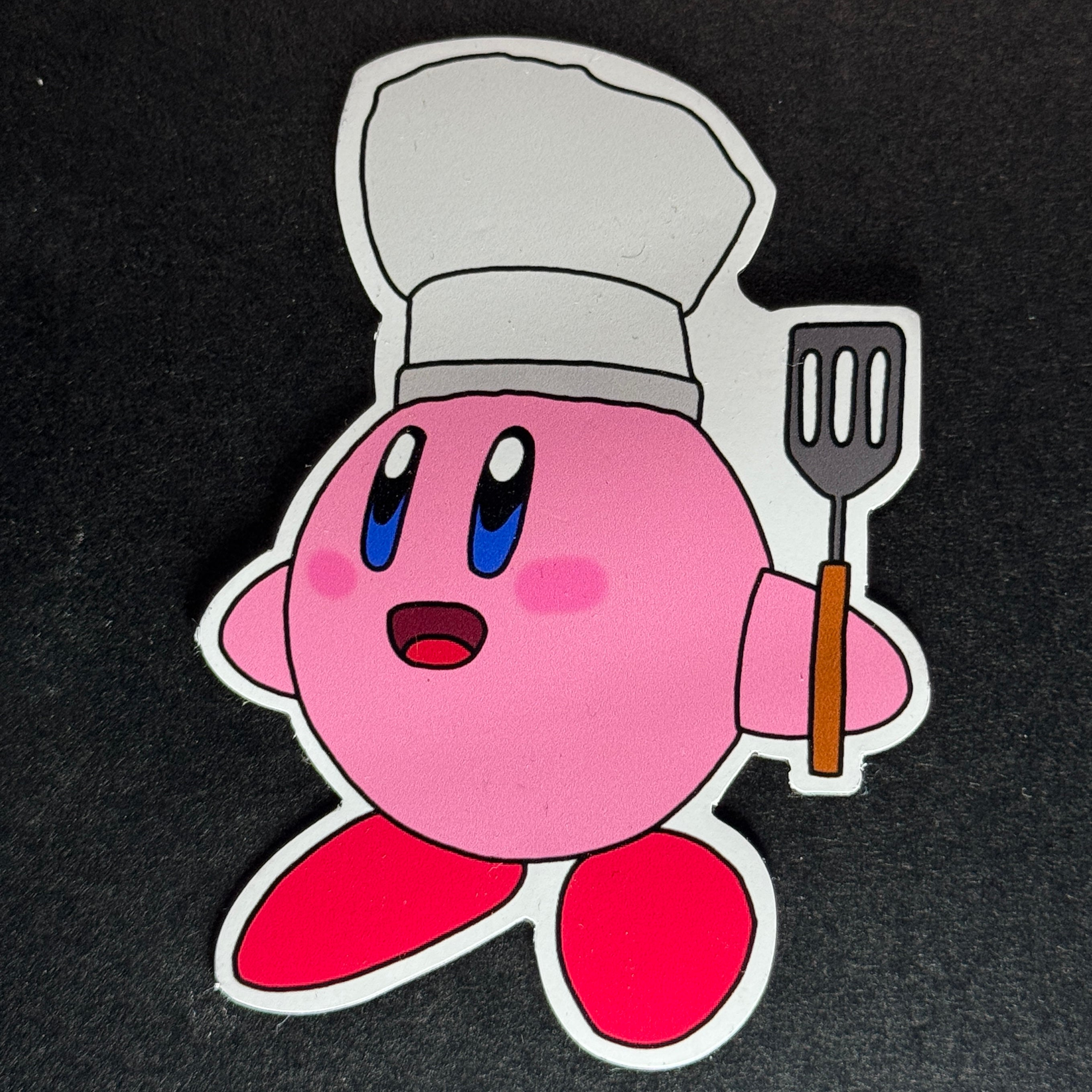 Chef Kirby Vinyl Fridge Magnet