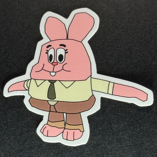 Richard (T-pose) - Matte Vinyl Sticker