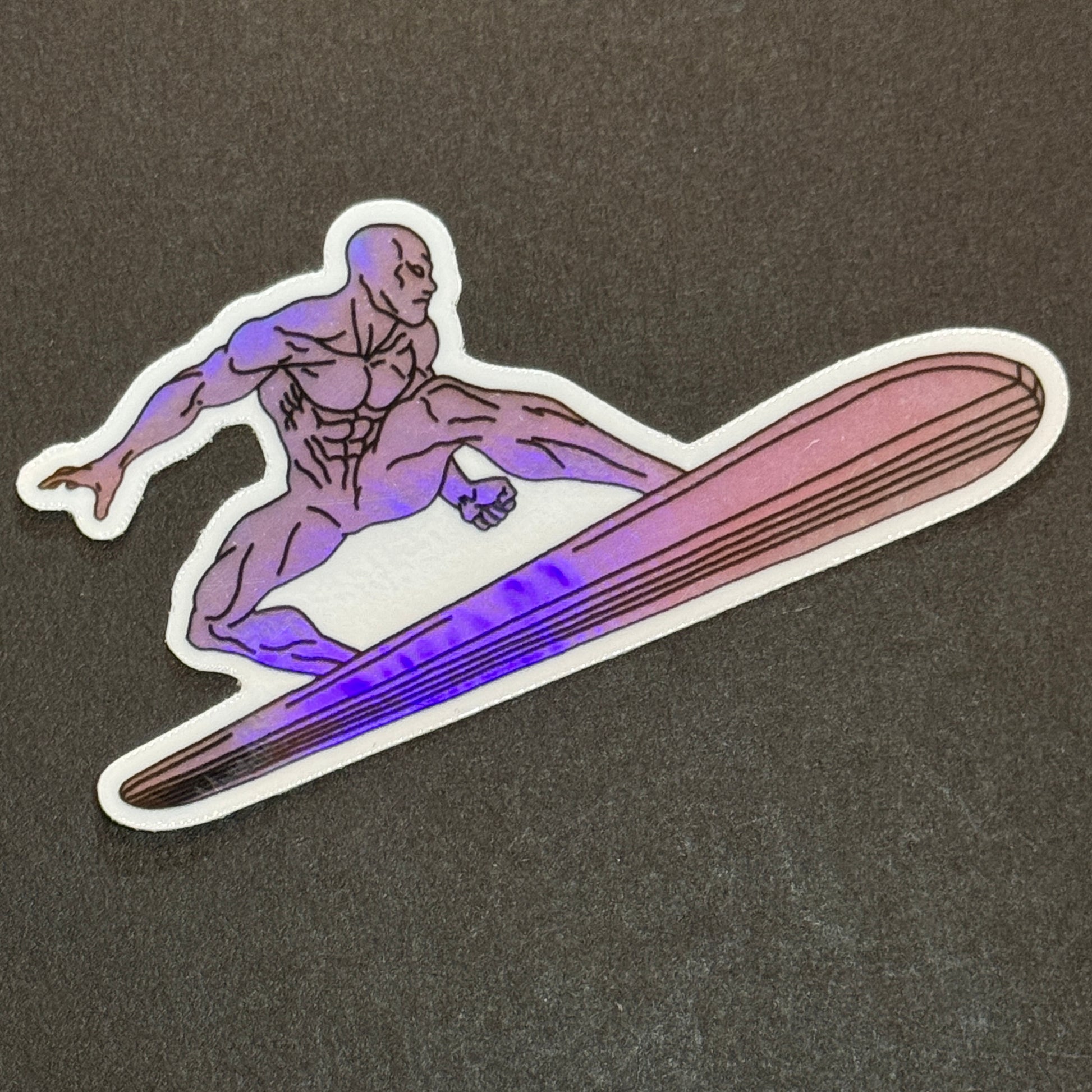 Silver Surfer Holographic Sticker